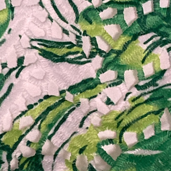 NWT Lilly Pulitzer Resort White Flamingle Cicely Off the Shoulder Dress - Sz 4 - Picture 7 of 10